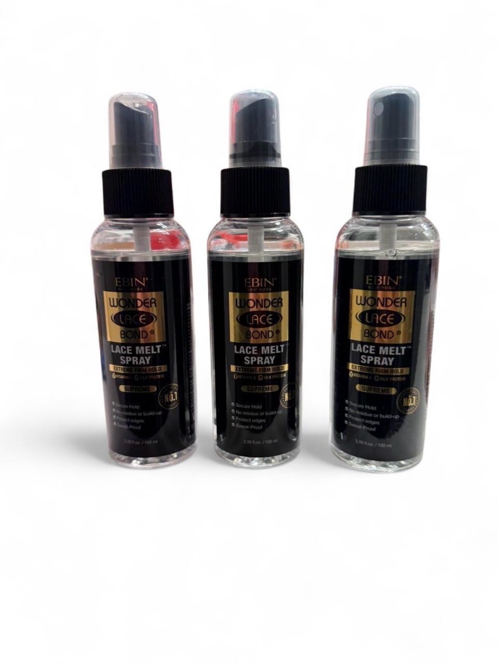 Wonder Lace Bond Lace Melt Spray - Clear (Black Label)